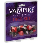 Renegade Game Studios Renegade Games Studios Vampire: The Masquerade Dice Set - For Vampire: The Masquerade Rolleplaying Game New 5th Edition Dice Set