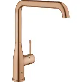 GROHE Essence etgr køk L-tud - etgr køk Børstet warm sunset Graphite højt udløb 30269DL0