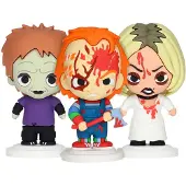 SD Toys Chucky Pokis Rubber Mini3-pack Minifigur 7 Cm