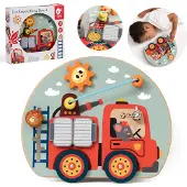 ClassicWorld CLASSIC WORLD Manipuliacinė lenta 6in1 Su gaisrininku