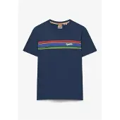 Superdry Superdrytil mænd. M1012356A Outdoor Relaxed T-shirt navy (M), Casual, Bomuld, Korte ærmer, Blå