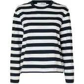 Selected Essential Boxy T-shirt Med Lange ærmer