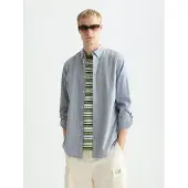 Scotch & Soda 182213 Regular Fit Skjorte Med Lange ærmer