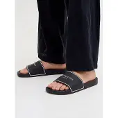 Jack & Jones Pantoletter sort / hvid