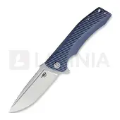 Bestech Mako - Stonewash + Satin - G10 foldekniv, grå