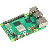 Raspberry Pi Pi 5 Model B - Enkelttavle-computer - Broadcom BCM2712 / 2.4 GHz - RAM 2 GB - 802.11a/b/g/n/ac, Bluetooth 5.0