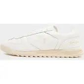 Ralph Lauren Polo Ralph Laurentil mænd. 809P13089001 Varick hvide lædersneakers (45), Fast, Blonder, Casual