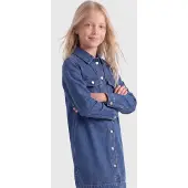 ONLY Kjole - KogBelle - Medium blue Denim - - 12 år (152) - Kjole