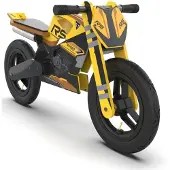 Kiddimoto Triumph Speed Triple 1200 RS Træ Løbecykel / Balance Cykel