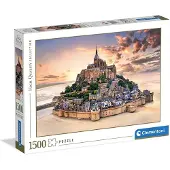 Clementoni Puslespil HQC The Mont Saint-Michel Risin, 1500 brikker