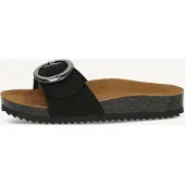 Caprice Mule, black, made of Leather without heel, Size 40
