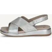 Caprice Sandal, metallic, made of Leather without heel, Size 40