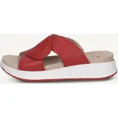 Caprice Mule, red, made of Leather without heel, Size 39