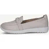 Caprice Slipper, white, made of Leather, Size 38