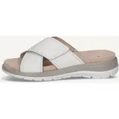 Caprice Mule, white, made of Leather without heel, Size 41