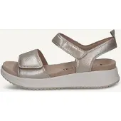 Caprice Sandal, brown, made of Leather without heel, Size 36