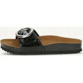 Caprice Mule, black, made of Leather without heel, Size 41