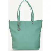 Caprice Satchel, green, made of Leather without heel, Size 1