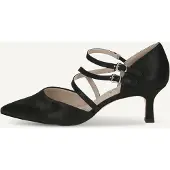 Caprice Pumps, black, made of Leather with Queenie, Size 39