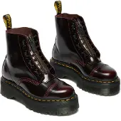 Dr. Martens Snørestøvletter 'Sinclair' vinrød