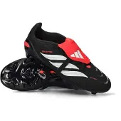 Adidas Predator Elite Fold-over Tongue FG Immortal DNA - Sort/Hvid/Rød Børn - Græs (FG), størrelse 35