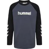 Hummel Bluse - HmlJR Logo - Ombre Blue - - 4 år (104) - Bluse