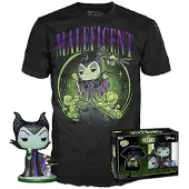 Funko POP! Disney T-shirt Og Eksklusiv Figur Villanas Maleficent