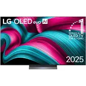 LG OLED65C58LA - 65 Diagonal klasse C5 Series OLED TV - OLED evo AI - Smart TV - webOS - 4K UHD (2160p) 3840 x 2160 - HDR