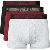 GUESS Boksershorts grå / rød / sort