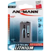 Ansmann Batteri 9v litium (10,8volt)