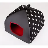 HOBBYDOG Igloo booth - Black with R1 feet
