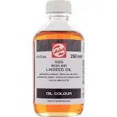 Talens boiled linseed oil 026, flaske