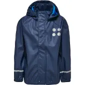 Lego Wear Regnjakke - Navy - - 4 år (104) - Regnjakke