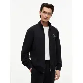 Tommy Hilfiger Sweatjakke sort / hvid