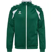 Hummel Sportssweatjakke mørkegrøn / hvid