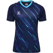 Hummel Funktionsskjorte 'Match Triumph' navy / azur / mørkeblå / hvid