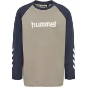 Hummel Bluse - HmlJR Logo - Vintage Khaki - - 11-12 år (146-152) - Bluse