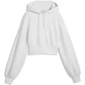 Puma Essentials Cropped Balloon Sleeve Hoodie, størrelse Small