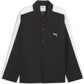 Puma T7 Relaxed Overshirt Men, Men, Black, XS