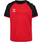Hummel Funktionsskjorte rød / sort / hvid