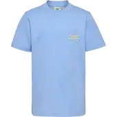 Hummel T-shirt - hmlJR REG Graphic - Serenity - - 4 år (104) - T-Shirt