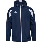 Hummel Core 2.0 All Weather Jakke - Navy/hvid, størrelse 3XL