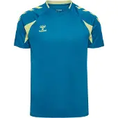 Hummel Funktionsskjorte 'Core 2.0' cyanblå / lysegrøn