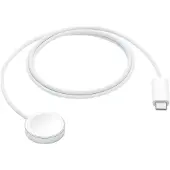 24.Se Apple magnetisk opladningskabel USB-C MT0H3AM/A / Apple Watch magnetisk hurtigopladningskabel 1 m
