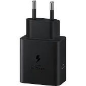 Samsung EP-T4511 - Strømforsyningsadapter - 45 Watt - 3 A - SFC 2.0, PD 3.0 (USB-C) - på kabel: USB-C - sort