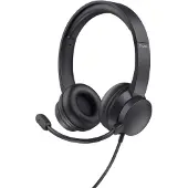 Trust Ayda - Headset med mikrofon USB-A/USB-C & ENC (sort)