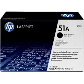 HP 51A Tonerkassette sort Q7551A Modsvarer: N/A