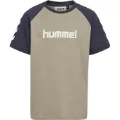 Hummel T-Shirt - HmlJR - Vintage Khaki - - 7-8 år (122-128) - T-Shirt
