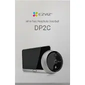 Ezviz DP2C - Video intercom system - trådløs (802.11b, 802.11g, 802.11n) - 4.3 LCD-monitor - 1 kamera(er) - CMOS - sølv