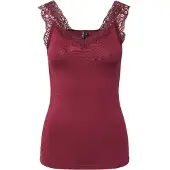 Pieces Pcbarbera Blonde Top Uden Ærmer